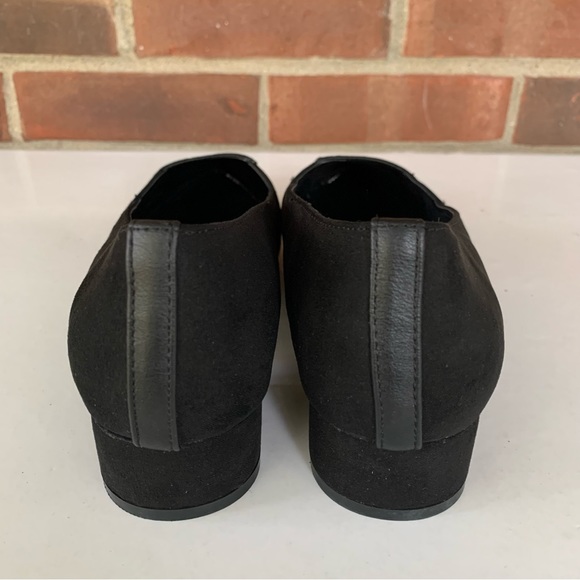 Journee Collection Womens Justine Black Slip On Block Heel Loafers Size US 9 M - Picture 6 of 9